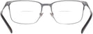 Rectangle Semi Matte Brown/gunmetal Ralph Lauren 5119 Bifocal View #4