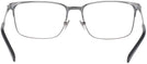 Rectangle Semi Matte Black/gunmetal Ralph Lauren 5119 Progressive No Line Bifocal View #4