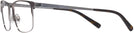 Rectangle Semi Matte Brown/gunmetal Ralph Lauren 5119 Single Vision Full Frame View #3