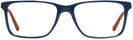 Rectangle Shiny Blue Ralph Lauren 6133 Single Vision Full Frame View #2
