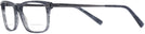 Rectangle Shiny Striped Grey Ralph Lauren 6215 Bifocal View #3