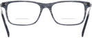 Rectangle Shiny Striped Grey Ralph Lauren 6215 Bifocal View #4