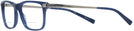 Rectangle Shiny Opaline Blue Ralph Lauren 6215 Bifocal View #3