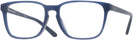 Square Navy Opaline Blue Ralph Lauren 6226U Single Vision Full Frame View #1
