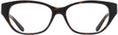 Rectangle Shiny Dark Havana Ralph Lauren 6227U Progressive No-Lines View #2