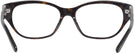 Rectangle Shiny Dark Havana Ralph Lauren 6227U Progressive No-Lines View #4