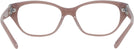 Rectangle Brown Ralph Lauren 6227U Single Vision Full Frame View #4