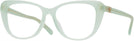 Cat Eye Opal Mint Ralph Lauren 6232U Single Vision Full Frame View #1