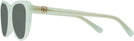 Cat Eye Opal Mint Ralph Lauren 6232U Progressive Reading Sunglasses View #3