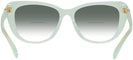 Cat Eye Opal Mint Ralph Lauren 6232U w/ Gradient Bifocal Reading Sunglasses View #4