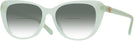 Cat Eye Opal Mint Ralph Lauren 6232U w/ Gradient Bifocal Reading Sunglasses View #1