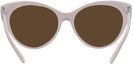 Cat Eye Shiny Mauve Ralph Lauren 8195B Progressive No Line Reading Sunglasses View #4