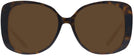 Oversized Shiny Havana Ralph Lauren 8196BU Progressive No Line Reading Sunglasses View #2