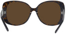 Oversized Shiny Havana Ralph Lauren 8196BU Progressive No Line Reading Sunglasses View #4
