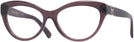 Cat Eye Transparent Violet Ralph Lauren 8213 Computer Style Progressive View #1