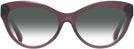 Cat Eye Transparent Violet Ralph Lauren 8213 View #2