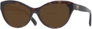 Cat Eye Havana Ralph Lauren 8213 Bifocal Reading Sunglasses View #1