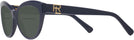 Cat Eye Blue Ralph Lauren 8213 Bifocal Reading Sunglasses View #3