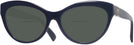 Cat Eye Blue Ralph Lauren 8213 Bifocal Reading Sunglasses View #1