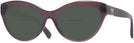 Cat Eye Transparent Violet Ralph Lauren 8213 Bifocal Reading Sunglasses View #1