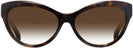 Cat Eye Havana Ralph Lauren 8213 w/ Gradient Bifocal Reading Sunglasses View #2