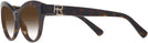 Cat Eye Havana Ralph Lauren 8213 w/ Gradient Bifocal Reading Sunglasses View #3
