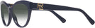 Cat Eye Blue Ralph Lauren 8213 w/ Gradient Bifocal Reading Sunglasses View #3