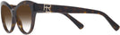 Cat Eye Havana Ralph Lauren 8213 w/ Gradient Progressive No Line Reading Sunglasses View #3