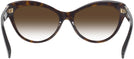 Cat Eye Havana Ralph Lauren 8213 w/ Gradient Progressive No Line Reading Sunglasses View #4