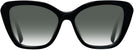 Butterfly Black Ralph Lauren 8216U w/ Gradient Progressive No-Line Reading Sunglasses View #2