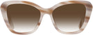 Butterfly Pink Oyster Ralph Lauren 8216U w/ Gradient Progressive No-Line Reading Sunglasses View #2