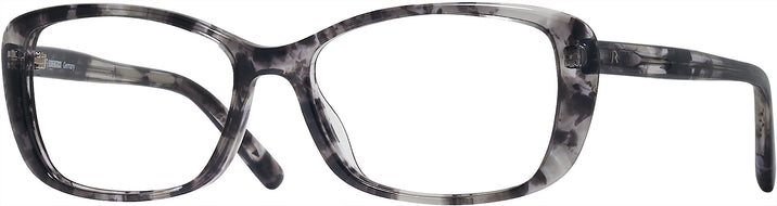 Cat Eye Black Structure Rodenstock R5332 Computer Style Progressive View #1