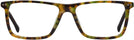 Square Havana Green Rodenstock 437 Progressive No-Lines View #2