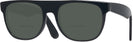 Square Black Flat Top Bifocal Reading Sunglasses View #1