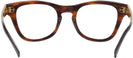 Square Striped Havana Ray-Ban 0707VM Progressive No-Lines View #4
