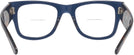 Square Transparent Dark Blue Ray-Ban 0840V Bifocal View #4