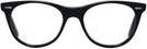 Round Black Ray-Ban 2185V Computer Style Progressive View #2