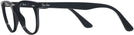 Round Black Ray-Ban 2185V Computer Style Progressive View #3