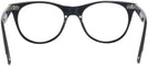 Round Black Ray-Ban 2185V Computer Style Progressive View #4