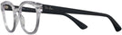 Square Transparent Ray-Ban 4324V Progressive No-Lines View #3
