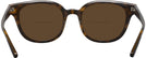 Square Havana Ray-Ban 4324V Bifocal Reading Sunglasses View #4