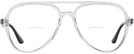Aviator Transparent Ray-Ban 4376V Bifocal View #2