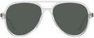 Aviator Transparent Ray-Ban 4376V Progressive No Line Reading Sunglasses View #2