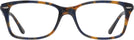 Rectangle Yellow &amp; Blue Havana Ray-Ban 5428 Computer Style Progressive View #2