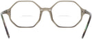 Round Transparent Green Ray-Ban 5472 Bifocal View #4