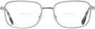 Rectangle Gunmetal Ray-Ban 6495 Bifocal View #2
