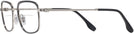 Rectangle Black On Silver Ray-Ban 6495 Bifocal View #3