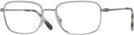 Rectangle Gunmetal Ray-Ban 6495 Single Vision Full Frame View #1