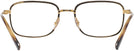 Rectangle Havana On Gold Ray-Ban 6495 Computer Style Progressive View #4