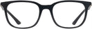Square Black Ray-Ban 7211 Computer Style Progressive View #2